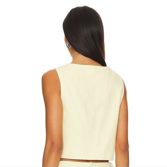 LIONESS Leo Vest in Butter - Picture 2 of 12